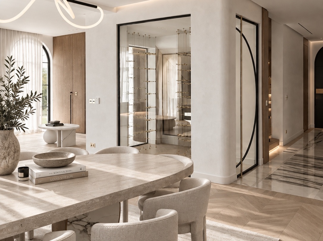 Luxury villa interior Dubai